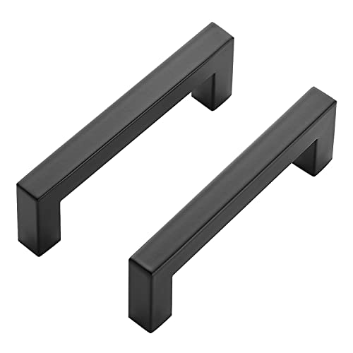 Ravinte Black Cabinet Pulls, 30 Pack 3-3/4 in Kitchen Cabinet Handles - size: 3-3/4 in Hole Centers