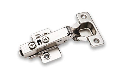 50-Pack Full Overlay Frameless Soft-Close European Hinges - size: 50 Pieces