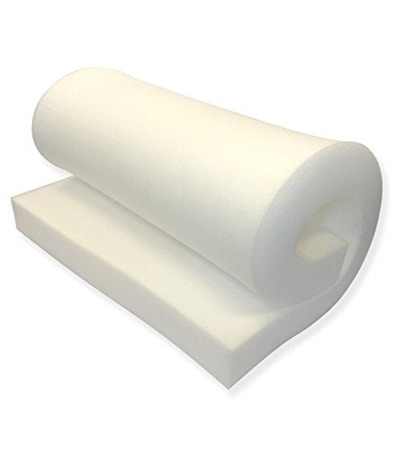 Mybecca 5" X 24"x 72"Upholstery Foam Cushion High Density (Seat Replacement, Upholstery Sheet, Foam Padding) - color: High Density, style: 5x24x72