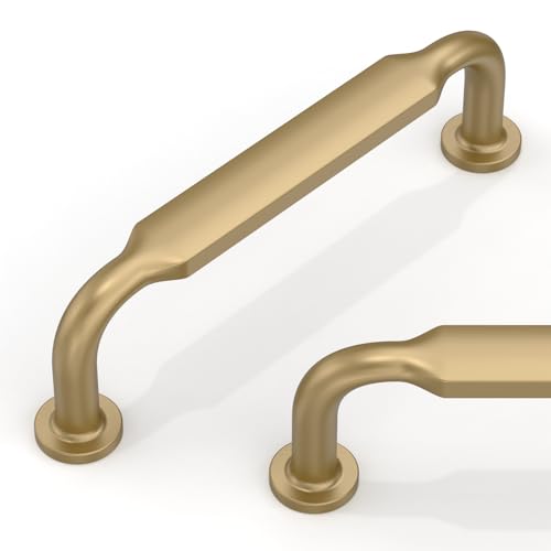 10 Pack Champagne Bronze Cabinet Pulls 3.75 Inch(96mm) Kitchen Cabinet Handles Cabinet Hardware for Drawer Pulls - color: Champagne Bronze, size: 3.75" Hole Center