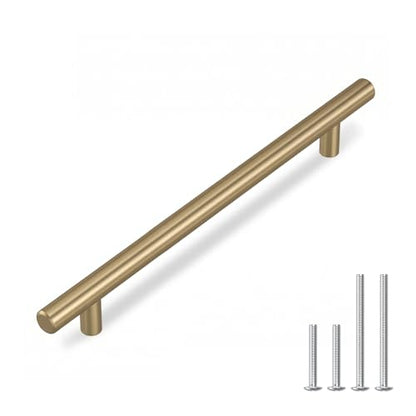 homdiy 20 6-1/4in Cabinet Handles Champagne Bronze Kitchen Cabinet Pulls Drawer Pulls for Dresser Drawers - color: Champagne Bronze, size: 6-1/4in hole centers