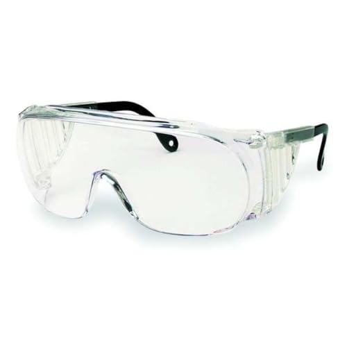 Honeywell Uvex Ultra-Spec 2000 Visitor Specs Safety Glasses with Clear Uvextreme Anti-Fog Lens (S0250X)
