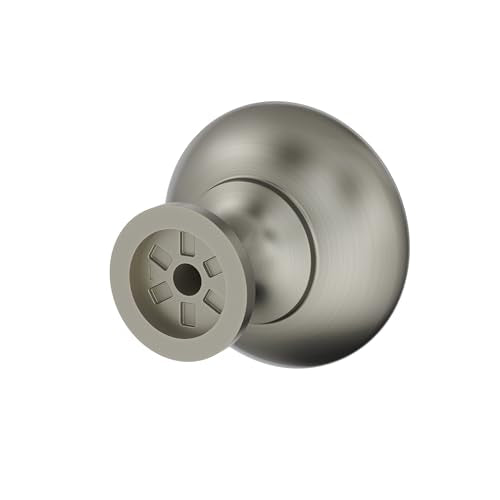 Amerock 1-1/4" Round Edona Antique Silver Cabinet Knob - color: Antique Silver, size: 1-1/4 Inch (32 mm) Diameter