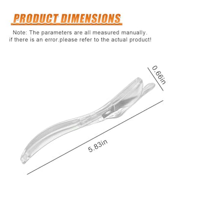 3PCS Car Wrapping Paper Cutter with 10 Replaceable Blades (White) - color: White