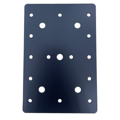 4 PCS 6"X4" Straight Steel Flat Plate,Heavy Duty Mending Plate Joining Brackets, Connecting Brackets, I Strap Metal Plate. Fit 4x4,6x6 for Repair House,Furniture,Straight Flat Plate for tress - size: 6"x4"