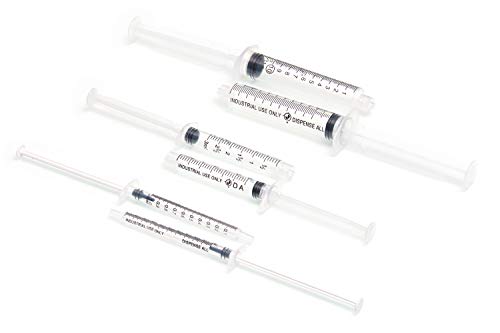 K2-9PK All-Purpose Industrial Syringe Kit - 1ml/3ml/10ml with 1 & 2 Inch 14, 18, & 21 Gauge Dispensing Tips, Syringe Caps and Tip Covers - style: 9 Pack
