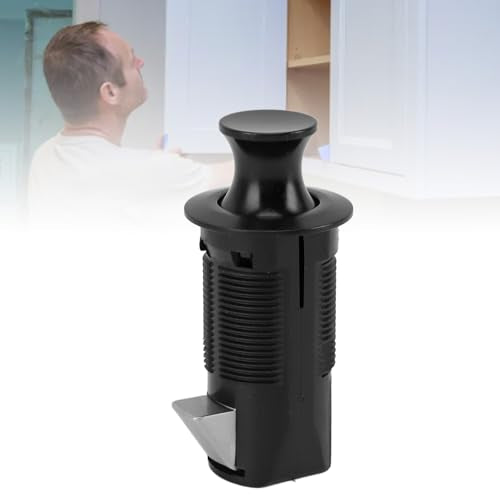 Push, Heavy Duty Push to Open Cabinet Hardware, Keyless Push Button Cabinet Door Catch Push Release for Kitchen Door, RV Cabinet, Drawer, Cupboard, Wardrobe