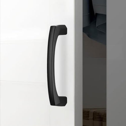 10 Pack 3.75 Inch Matte Black Kitchen Cabinet Handles - color: Matte Black, size: 3-3/4'' Hole Center(96mm)