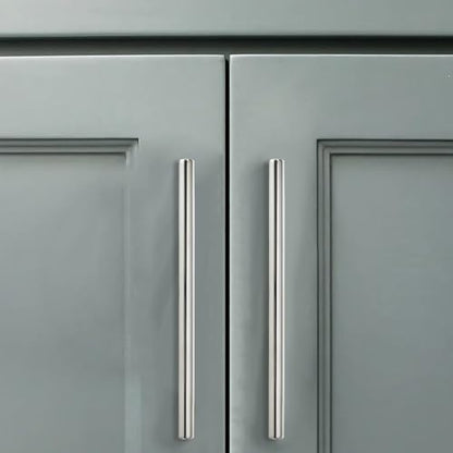 10 Pack 3 Inch Hole Center Polished Nickel Cabinet pulls Heavy Duty Solid Hardware for bathrooms Dressing Tables cabinets and Kitchen cabinets. - color: Polished Nickel, size: 3 Inch Hole Center