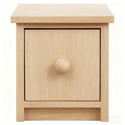 2Pcs Wooden Cabinet Knobs, 1.77" Wood Dresser Knobs Kitchen Cabinet Knobs Modern Round Knob for Furniture Dresser Cupboard Drawer Closet Door (Wood Unfinished) - color: Unfinished Wood