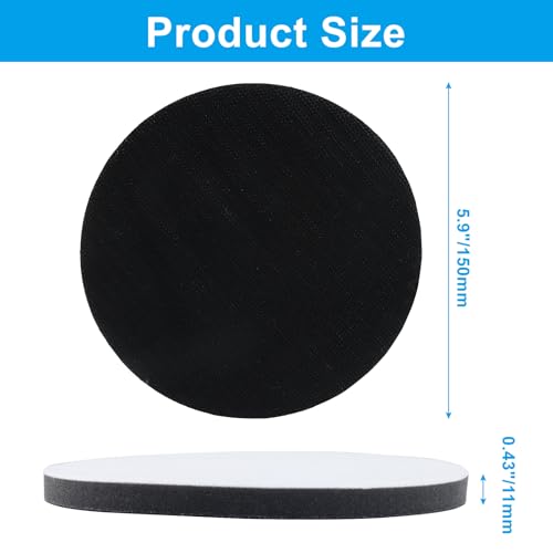 3 Pack 6 Inch (150mm) Foam Sanding Pads - size: 6 Inch(3 pack)