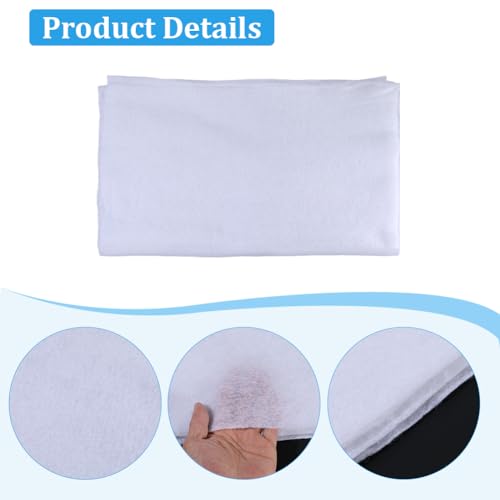 63 Inch 2 Yards White Quilt Batting Polyester Wadding Fiberfill Upholstery Fiber Quilting Stuffing Wrapping Fabric for Sewing Making Pillows Cushion Interior Decoration DIY Craft Supplies