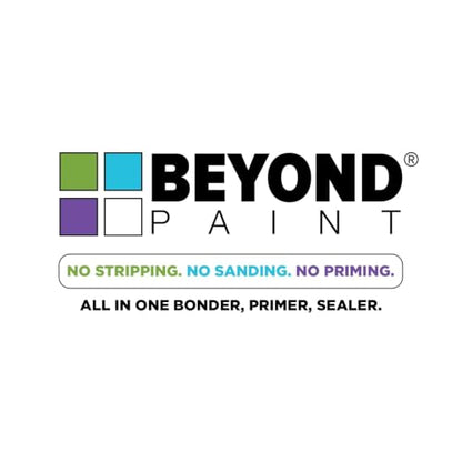 Beyond Paint All-in-One Refinishing Paint, No Sanding, Matte Finish for Cabinets, Countertops, Furniture and Doors, 1 Pint, Bright White - color: Bright White