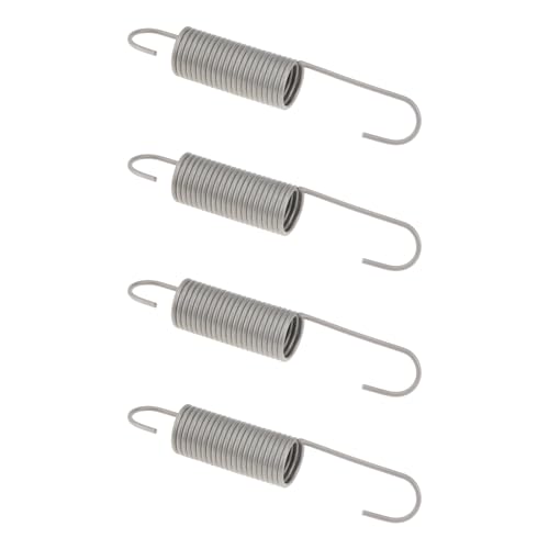 4Pcs 4-1/2inch Recliner Sofa Chair Mechanism Tension Spring Stainless Steel 114.3x19mm