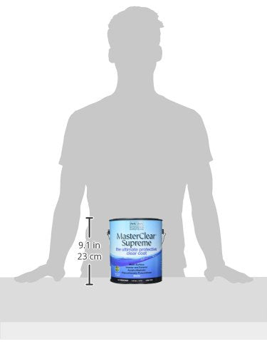 1 gal Modern Masters MCS901 Clear MasterClear Supreme Protective Clear Coat, Matte