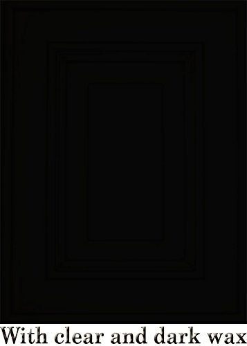 Retique It Chalk Furniture Paint by Renaissance DIY, 6 Piece Set, 08 Midnight Black, 32 Ounces