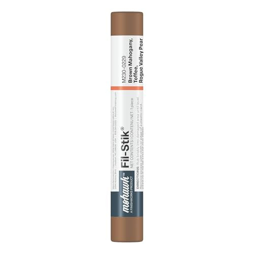 Mohawk Fil-Stik, Wax Putty Stick for Wood Repair, Brown Mahogany, Toffee, M230-0229, 1 Count