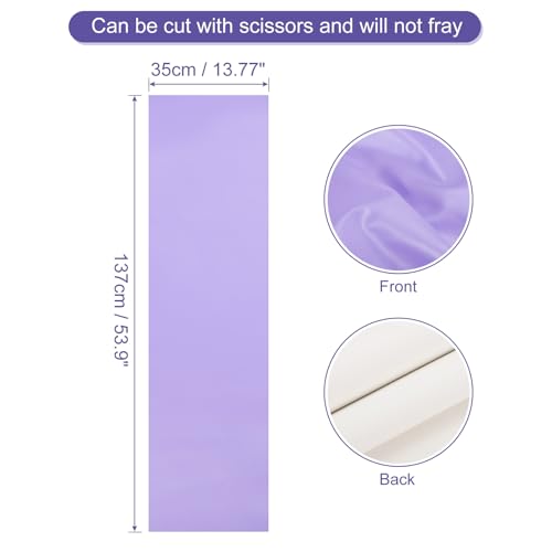 PATIKIL PU Faux Leather Fabric Nappa Grain 0.4 Yards Length 54"x14"x0.04" Soft Synthetic Leather Material Sheets 1mm Thick for Bags DIY Crafts, Light Purple - color: Light Purple, size: 54"x14"x0.04"