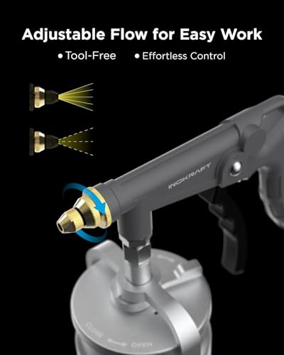 InoKraft Undercoating Spray Gun Kit with Suction Feed Cup - size: Spray Cup Model
