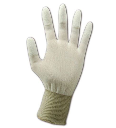 MAGID ROC Scratch-Resistant Fingertip Work Gloves, 12 Pair, PU58 - size: 8/M, style: 12 Pairs
