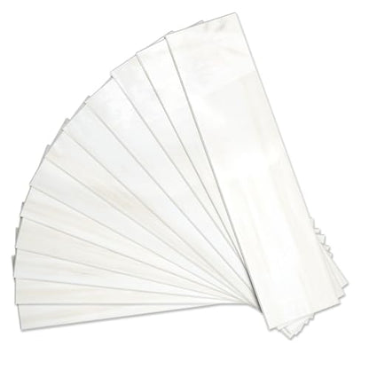Vamos Tile Peel and Stick Backsplash, Glossy 40-Piece 3''x12'' Subway Tile - color: Dolomite White with White Grout