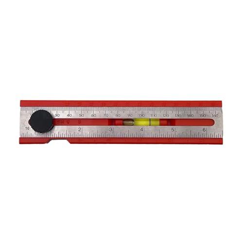 Adjustable Positioning Marking Protractor Tool - Foldable Angle Ruler for Woodworking, Cabinet, and Door Lock Installation