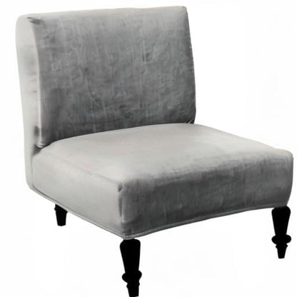 Eco-Ancheng Armless Chair Slipcover - Removable, Washable, Printed Covers for Living & Dining Room - color: A34