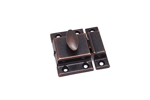 Cabinet Latch Antique Copper Finish Country Furniture Cupboards Modern Cabinetry Excellent Antique Reproduction