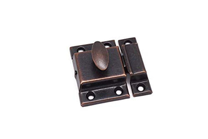 Cabinet Latch Antique Copper Finish Country Furniture Cupboards Modern Cabinetry Excellent Antique Reproduction