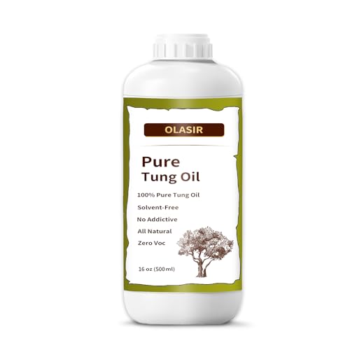 16 oz 100% Natural Pure Tung Oil for Wood Finishing - size: 16 ounce