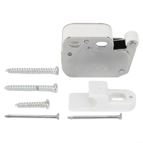 Spring Loaded Touch Latch For Cabinet Doors, Push Lock Catch Mechanism