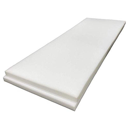 Foamma 0.5" x 24" x 72" (2 Pack) High Density Upholstery Foam Cushion, Seat Replacement, Upholstery Sheet, Foam Padding, Made in USA - color: High Density, size: 0.5" x 24" x 72", style: 2 Pack