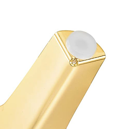 4PCS 4 Inch Gold Metal Furniture Legs Feets Heavy Duty Triangle Chair Legs - size: 4 inch