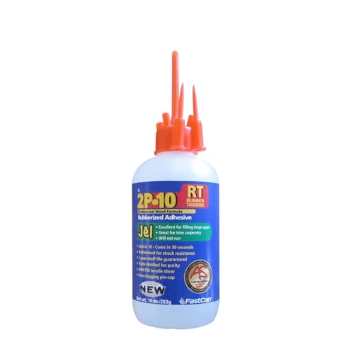 FastCap 2P-10 RT 10 oz Rubberized All Purpose Wood Formula Jel Adhesive