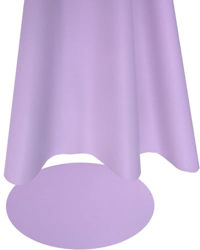 Large Soft Leather Fabric 8mm Thick 54"x36" 1 Yard Pre-Cut PU Leather， Marine Vinyl,for Luxury Furniture, Pet Beds & DIY Crafts, Craft Projects, Sofa - Heavy-Duty Indoor/Outdoor Use (Light Purple) - color: Light Purple