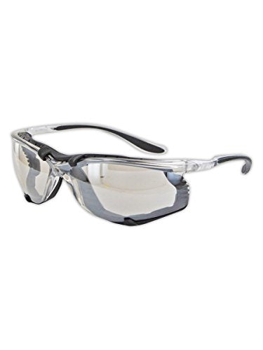 MAGID Glove & SafetyGemstone Onyx Sporty Foam Lined Safety Glasses, 1 Pairs, (Y84) - color: Indoor/Outdoor Lens, size: 1 Pair
