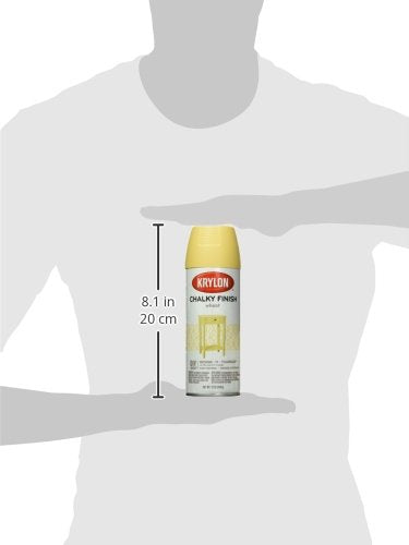 Krylon K04114000 Chalky Finish Spray Paint, Wheat, 12 Ounce - color: Wheat, size: 12 Ounce (Pack of 1)