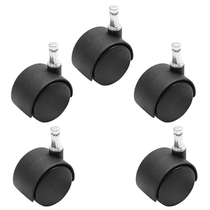 1.5 Inch Swivel Caster Wheels, M8 Circlip Stem, 5pcs - style: 1.5 Inch-M8 Circlip Stem