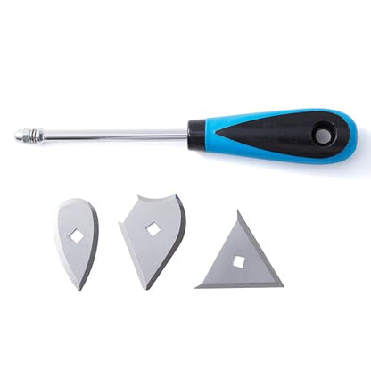 Contour Scraper Tool with 3 Shaping Heads