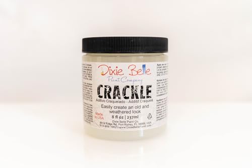 Dixie Belle Paint Company - Crackle (8oz) - Clear/Cracking Texture Paint