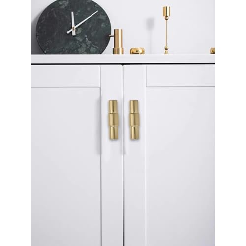 10 Pack Champagne Bronze Cabinet Knobs, 2 Inch(50mm) Cabinet Handles Kitchen Hardware for Cabinets and Drawer Pulls - color: Champagne Bronze, size: 2"(50mm) hole center