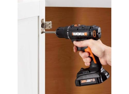 Worx 20V 3/8" Drill/Driver Power Share - WX100L (Battery & Charger Included) - style: 3/8" Cordless Drill & Driver (Battery & Charger Included)