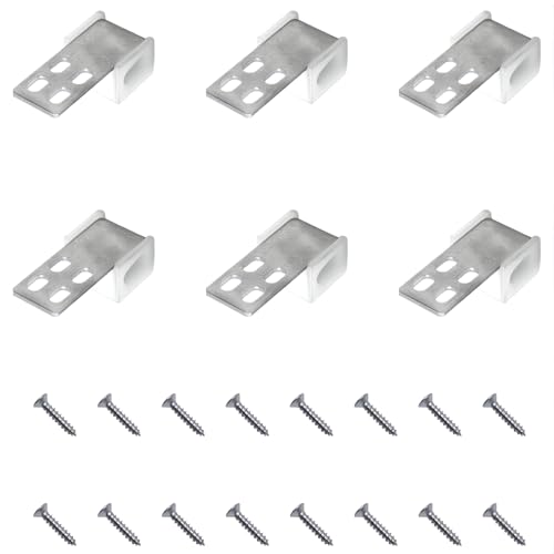 12 PCS Sofa Spring Clips Silver S Couch Spring Repair Kit for Couch and Chair
