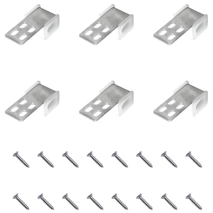 12 PCS Sofa Spring Clips Silver S Couch Spring Repair Kit for Couch and Chair