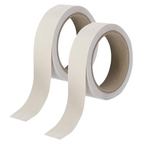 uxcell 2Pcs 1-3/16" x 33 ft PVC Edge Banding Tape, Cream - color: Cream, size: 1-3/16" x 33 ft