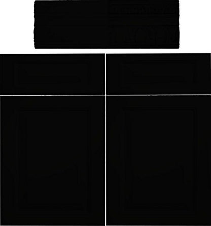 Retique It Chalk Furniture Paint by Renaissance DIY, 16 oz (Pint), 08 Midnight Black - color: 08 Midnight Black, size: 16 Fl Oz (Pack of 1)