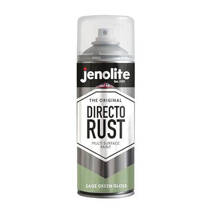 JENOLITE Directorust Gloss Finish Aerosol, Sage Green 1x13.5oz - color: Sage Green
