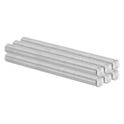 PATIKIL 6mm x 85mm Dowel Pin Stainless Steel, 6 Pcs 304 Stainless Steel Pegs Shelf Pins Rod Support Metal Fasten Elements for Shelves Furniture Fixing Component, Silver - size: 6mm x 85mm