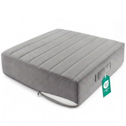 Codi Couch Cushion Replacements, 5 Inch High-Density Foam, 24 Inch Grey - color: Grey, size: 24 Inch (Pack of 1)