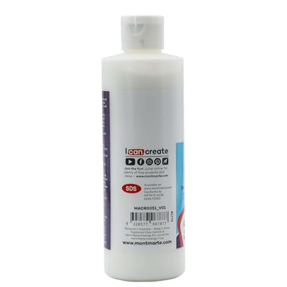 Mont Marte Deco Pudge Craft Varnish Signature 236ml (8 US fl.oz) – Gloss, Multi-Purpose Clear Craft Sealer, Varnish and Decoupage Glue, Ideal for Acrylic Paints, Paper, Wood, Ceramics, Fabrics, Clay - color: Gloss, size: 8 US fl oz